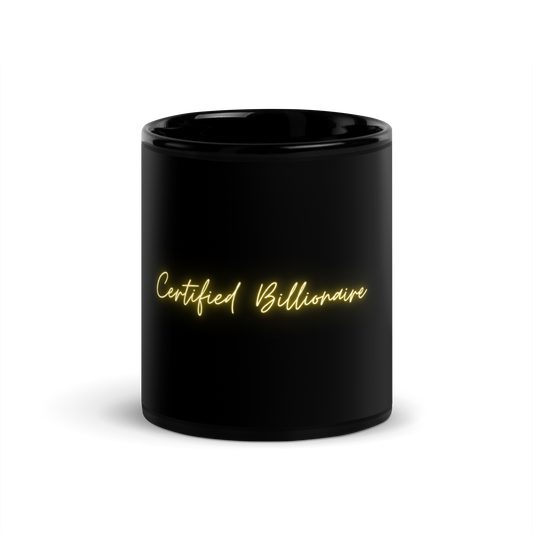 Black Glossy Mug